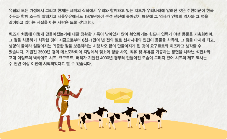 치즈의 역사